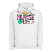 Pigment Lunar Rock nurse life Urban Hoodie - texasbilliewilder