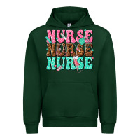 Forest Green nurse nurse nurse Urban Hoodie - texasbilliewilder
