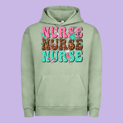 Nurse Nurse Nurse Urban Hoodie Designed By Texasbilliewilder