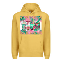 Antique Gold respiratory therapist coffee cups Premium Hoodie - Zillion Design Studio