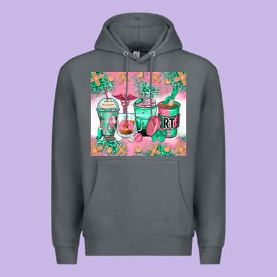Respiratory Therapist Coffee Cups Premium Hoodie Designed By Zillion Design Studio