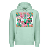 Seafoam respiratory therapist coffee cups Premium Hoodie - Zillion Design Studio