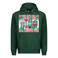 Sports Green respiratory therapist coffee cups Premium Hoodie - Zillion Design Studio