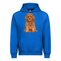 Cobalt toy poodle Urban Hoodie - RanaPortraitStore