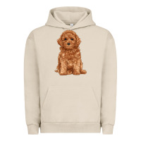 Pigment French Oak toy poodle Urban Hoodie - RanaPortraitStore