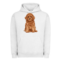 Pigment Lunar Rock toy poodle Urban Hoodie - RanaPortraitStore