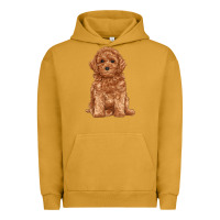 Pigment Peanut Butter toy poodle Urban Hoodie - RanaPortraitStore