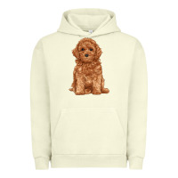 Pigment Pistachio toy poodle Urban Hoodie - RanaPortraitStore