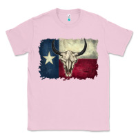 Bubblegum Pink texas flag Classic Tee - BarkalooDesign
