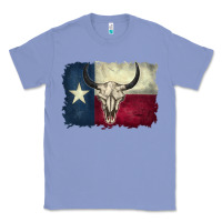 Colony Blue texas flag Classic Tee - BarkalooDesign