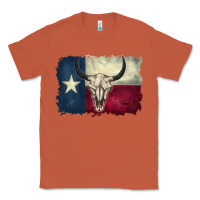 Copper texas flag Classic Tee - BarkalooDesign