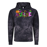 Cloud Black halloween nurse Vintage Hoodie - AdoDesignShop
