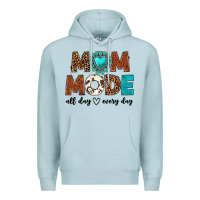 Blue Mist mom mode all day every day Premium Hoodie - texasbilliewilder