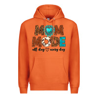 Carrot mom mode all day every day Premium Hoodie - texasbilliewilder