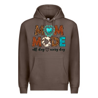 Coffee mom mode all day every day Premium Hoodie - texasbilliewilder