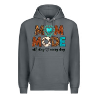 Rock mom mode all day every day Premium Hoodie - texasbilliewilder