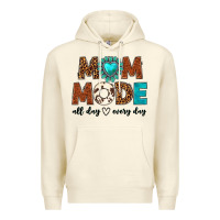 Sandshell mom mode all day every day Premium Hoodie - texasbilliewilder