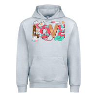 Heather Grey nurse love Urban Hoodie - texasbilliewilder