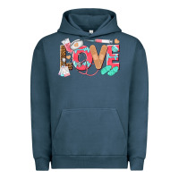 Pigment Midnight Navy nurse love Urban Hoodie - texasbilliewilder