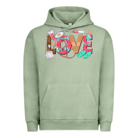 Pigment Oil Green nurse love Urban Hoodie - texasbilliewilder
