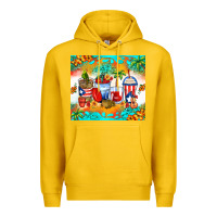 Lemon puerto rico coffee cups Premium Hoodie - Zillion Design Studio