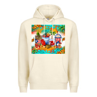 Sandshell puerto rico coffee cups Premium Hoodie - Zillion Design Studio