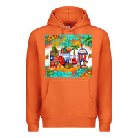 Carrot puerto rico coffee cups Premium Hoodie - Zillion Design Studio