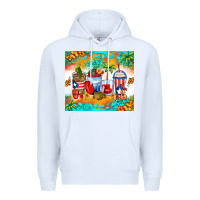 White puerto rico coffee cups Premium Hoodie - Zillion Design Studio