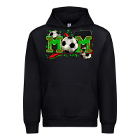 Black mom soccer Urban Hoodie - Zillion Design Studio