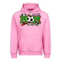 Fuchsia Pink mom soccer Urban Hoodie - Zillion Design Studio