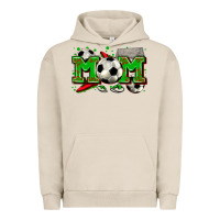 Pigment French Oak mom soccer Urban Hoodie - Zillion Design Studio