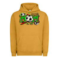 Pigment Peanut Butter mom soccer Urban Hoodie - Zillion Design Studio