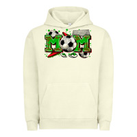Pigment Pistachio mom soccer Urban Hoodie - Zillion Design Studio
