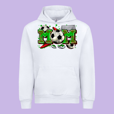 Mom Soccer Urban Hoodie Designed By Zillion Design Studio