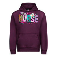 Mauve Wine nurse Urban Hoodie - texasbilliewilder