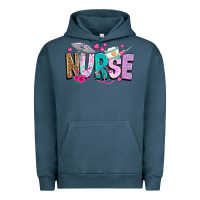 Pigment Midnight Navy nurse Urban Hoodie - texasbilliewilder
