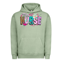 Pigment Oil Green nurse Urban Hoodie - texasbilliewilder