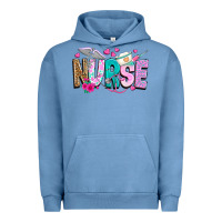 Pigment Pebble Blue nurse Urban Hoodie - texasbilliewilder