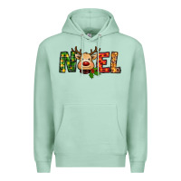 Seafoam reindeer noel christmas Premium Hoodie - RanaPortraitStore