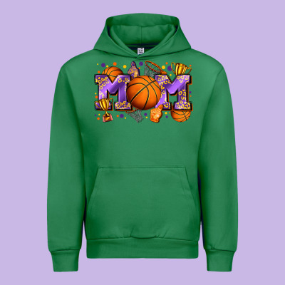 Mom Basketball Urban Hoodie Designed By Zillion Design Studio