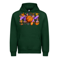 Forest Green mom basketball Urban Hoodie - Zillion Design Studio