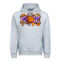 Heather Grey mom basketball Urban Hoodie - Zillion Design Studio
