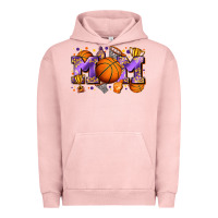 Pigment Salmon mom basketball Urban Hoodie - Zillion Design Studio