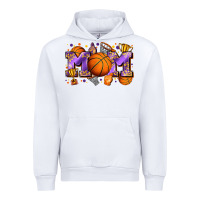 White mom basketball Urban Hoodie - Zillion Design Studio