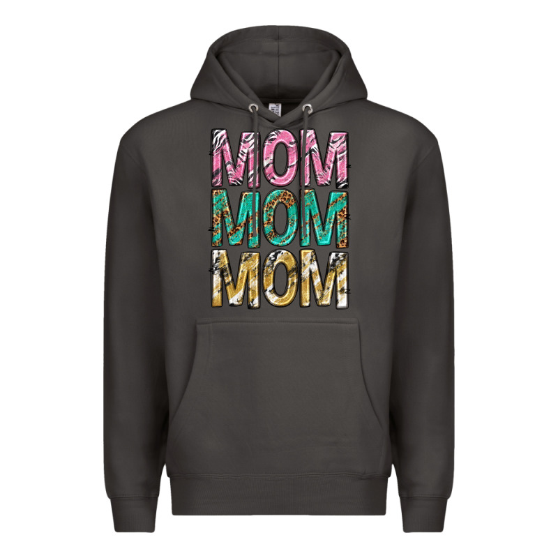 Mom Mom Mom Mothers Day Premium Hoodie by texasbilliewilder | Teevron