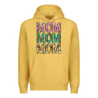 Antique Gold mom mom mom mothers day Premium Hoodie - texasbilliewilder