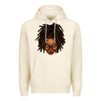 Tofu afro locs messy bun Premium Hoodie - texasbilliewilder