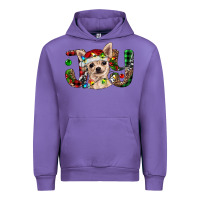 Tulip christmas chihuahua joy Urban Hoodie - RanaPortraitStore