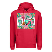 Cardinal nurse coffee cups Premium Hoodie - Zillion Design Studio