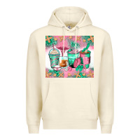 Sandshell nurse coffee cups Premium Hoodie - Zillion Design Studio